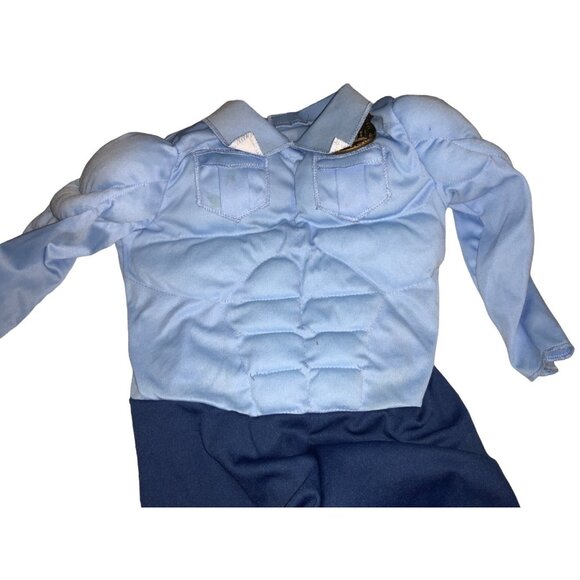 Policeman Muscle costume Halloween Power Suit Dress Up Role Play - Picture 7 of 7